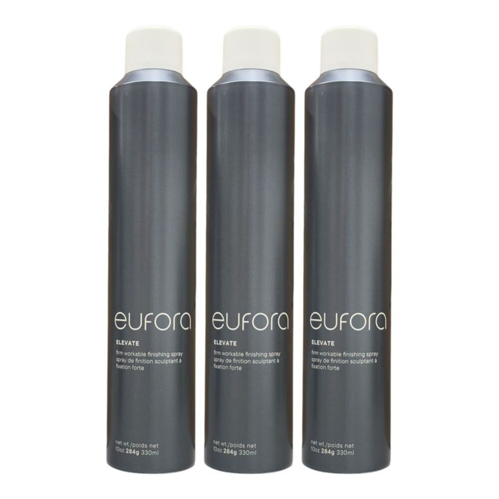 Eufora Elevate Firm Workable Finishing Spray 10 Oz (Pack of 3)